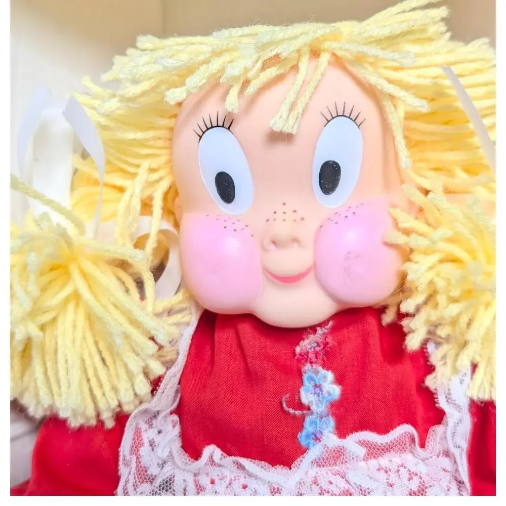 Vintage Susie Moppet Doll Jim Bakker PTL 1985 Boxed Voice Heritage USA Puppet‎